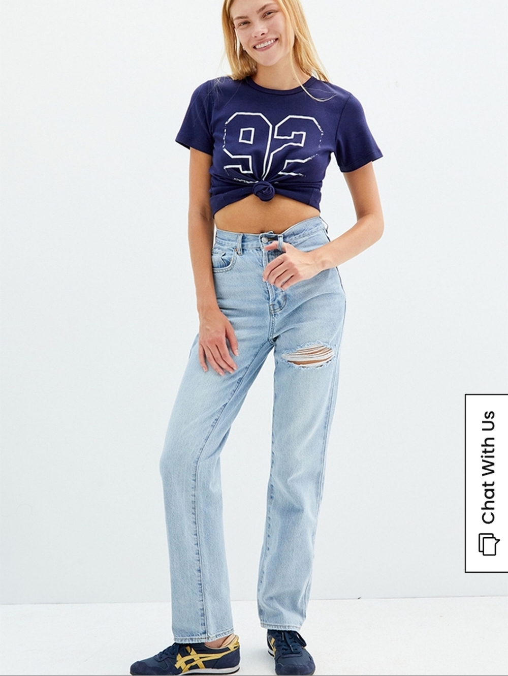 Pacsun Dad Jean High Rise Relaxed Straight Button Fly 28 Rigid G176